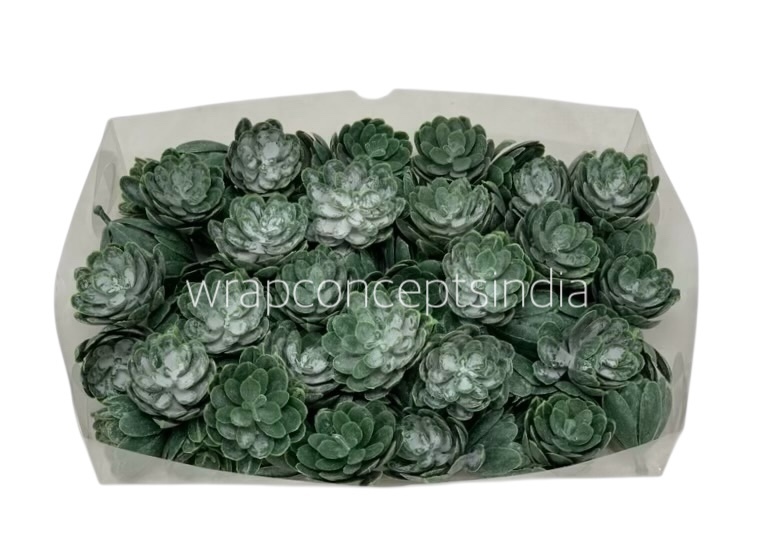 Faux Succulent - Dark Green
