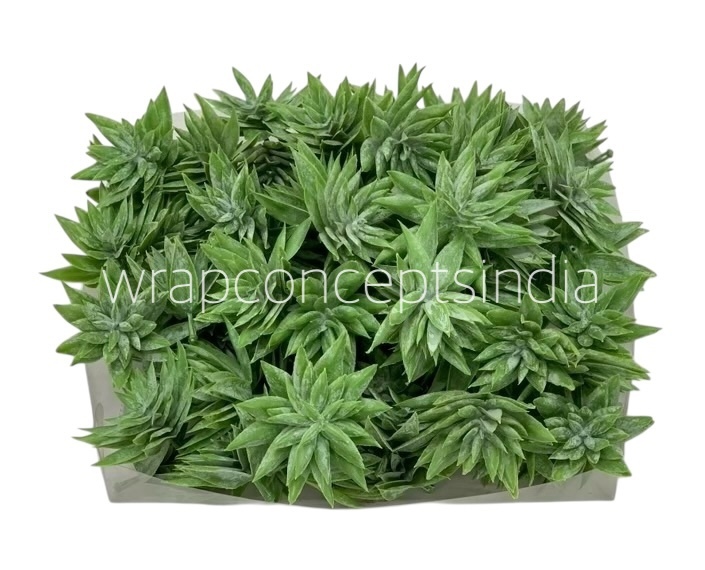 Faux Star Succulent - Light Green