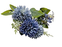 Shaded Carnation Bunch-Cornflower Blue