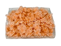 Light Orange Organza Flowers