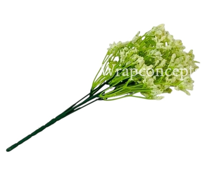 Ivory Frosted Fern Bunch