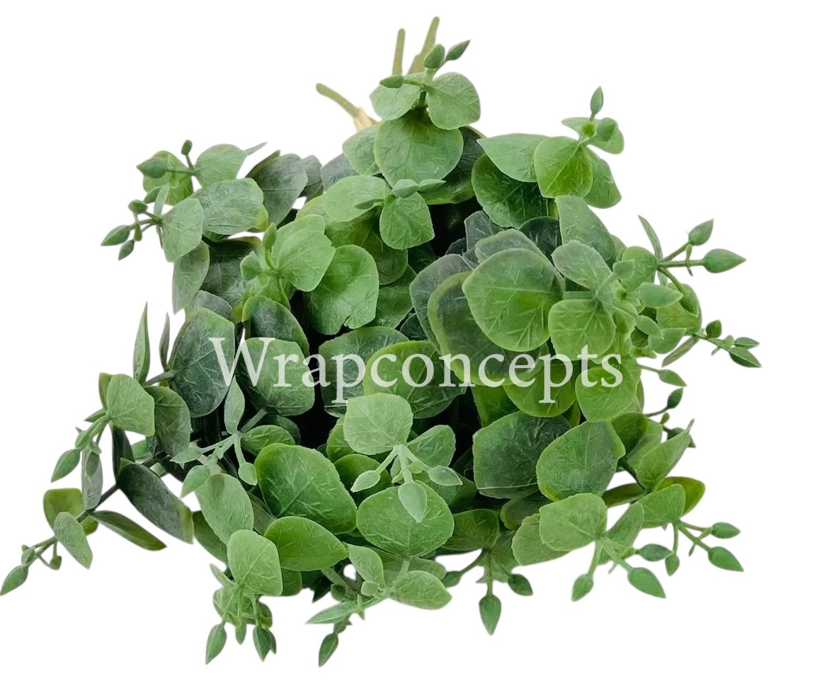 Dense Eucalyptus Leaves Bunch