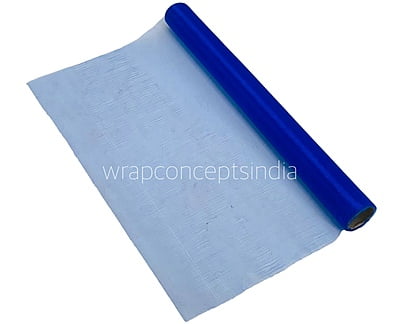 Organza Plain Roll - Indigo Blue