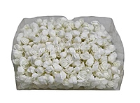 Small Foam Rose -White