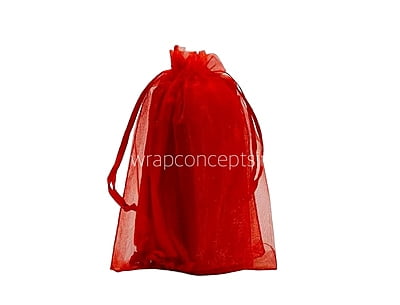 Sheer Pouch Bags - 10x14 cms