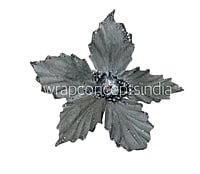 Medium Flower with Glitter Edges