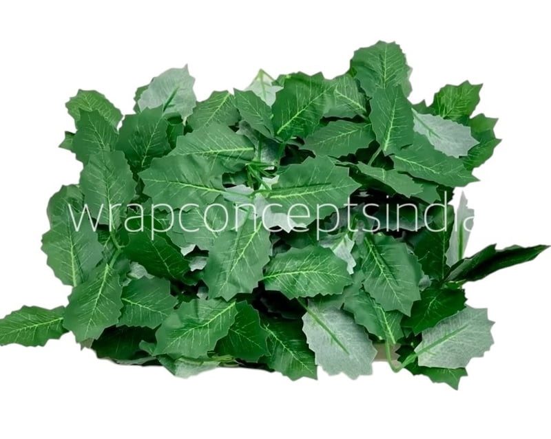 Dark Green Birch Leaves