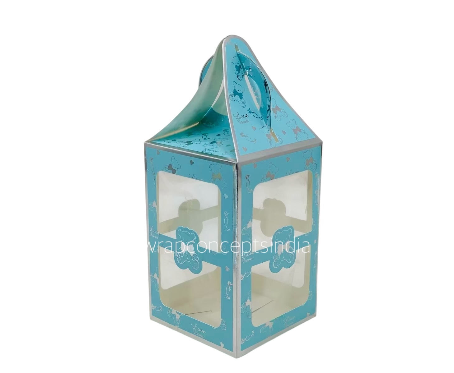 Teddy Bear Foldable Paper Gift Box