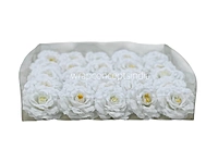 8017 - Rose Flower - Burgundy & Cream