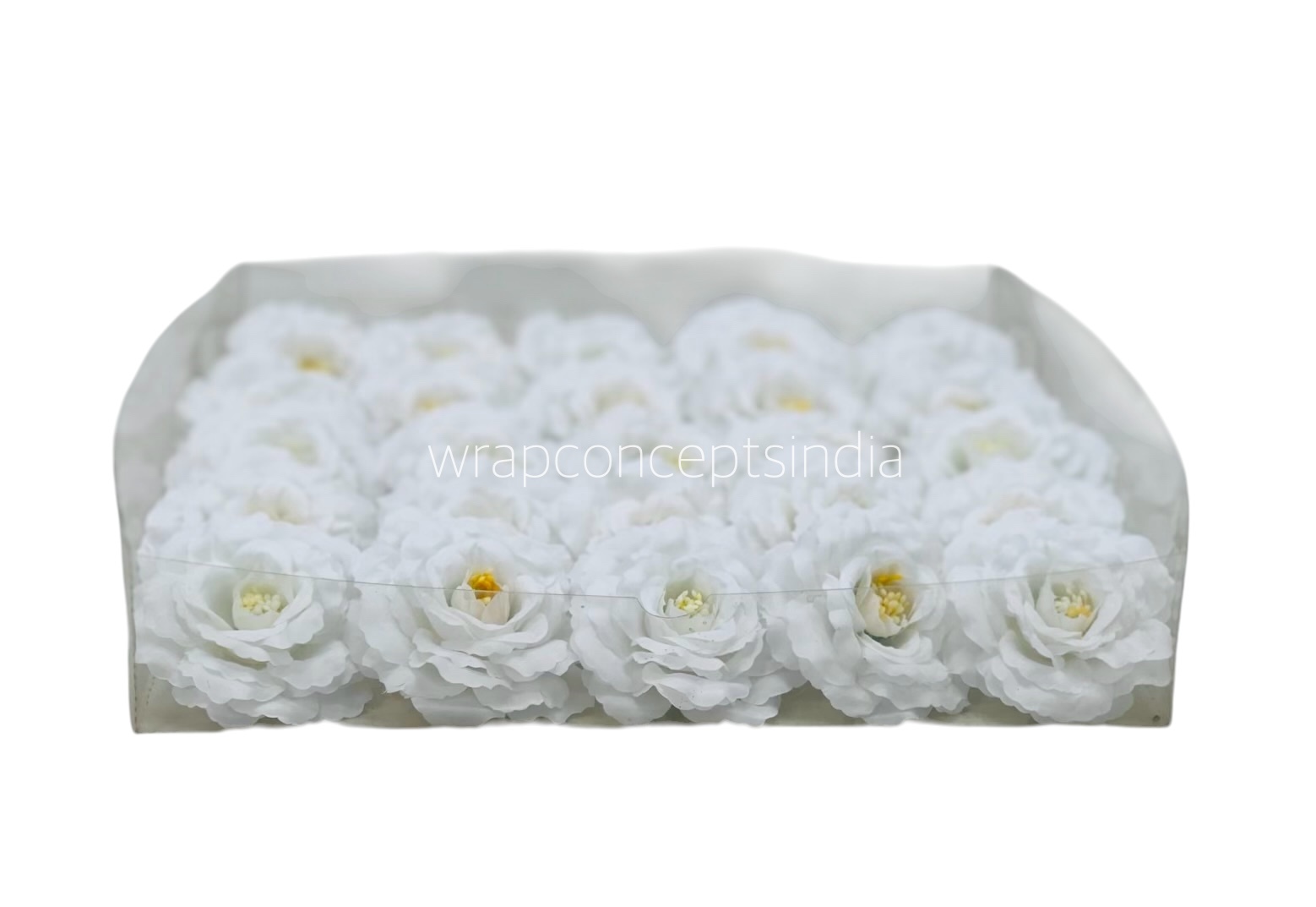 8017 - Rose Flower - Burgundy & Cream