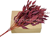 Leaves Stick Bunch - Ivory-AntiqueWhite
