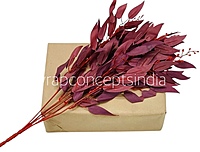 Leaves Stick Bunch - Ivory-AntiqueWhite