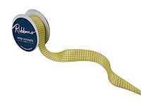 Plaid Ribbon - Multicolour-Grey-100 yards-2.5 cms