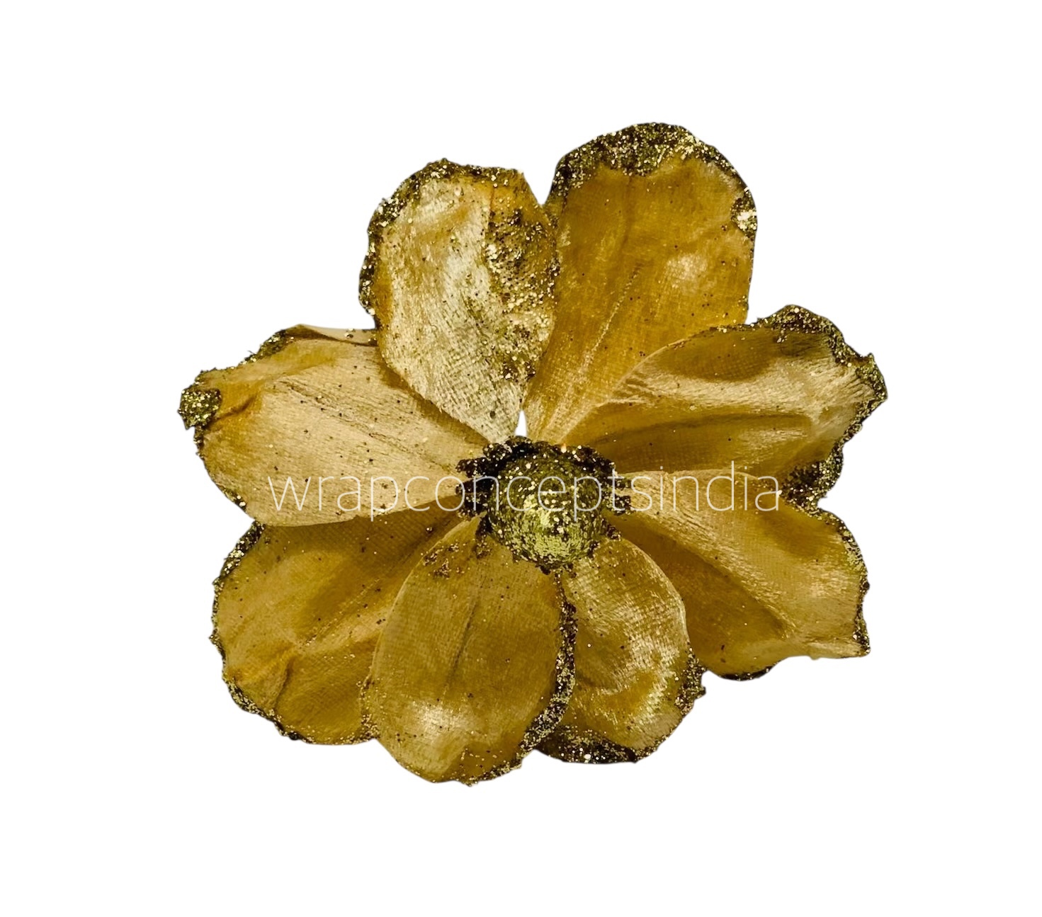 Medium Flower with Glitter Edges Medium Flower with Glitter Edges