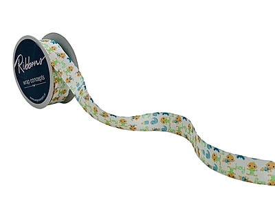 Baby Boy Print Grosgrain Ribbon