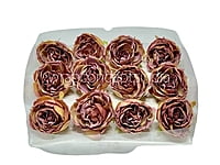 Tawny with Hints of Dusky Pink Peony