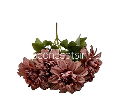 Blue & Green Small Carnation Bunch