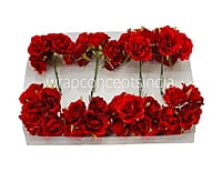 Deep Red Small Roses