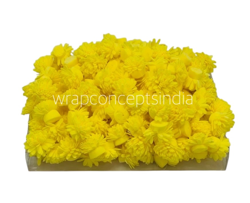 Yellow Foam Carnation