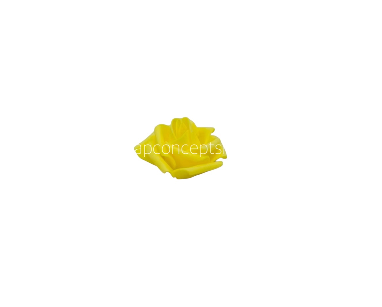 Yellow Medium Foam Rose