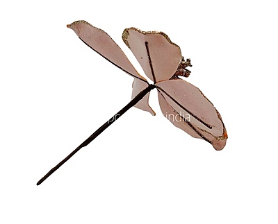 Velvet Flower with Gitter Pine Center