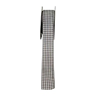 Plaid Ribbon - Multicolour-Grey-100 yards-2.5 cms