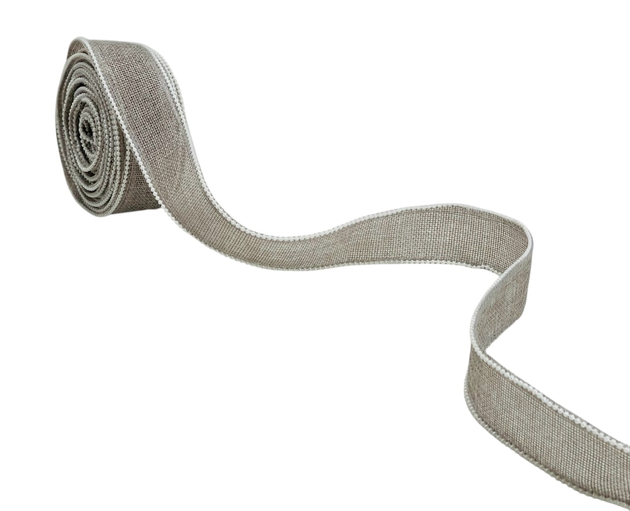 Jute Ribbon with Pearl Edges
