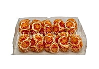 Glitter Flower - Orange