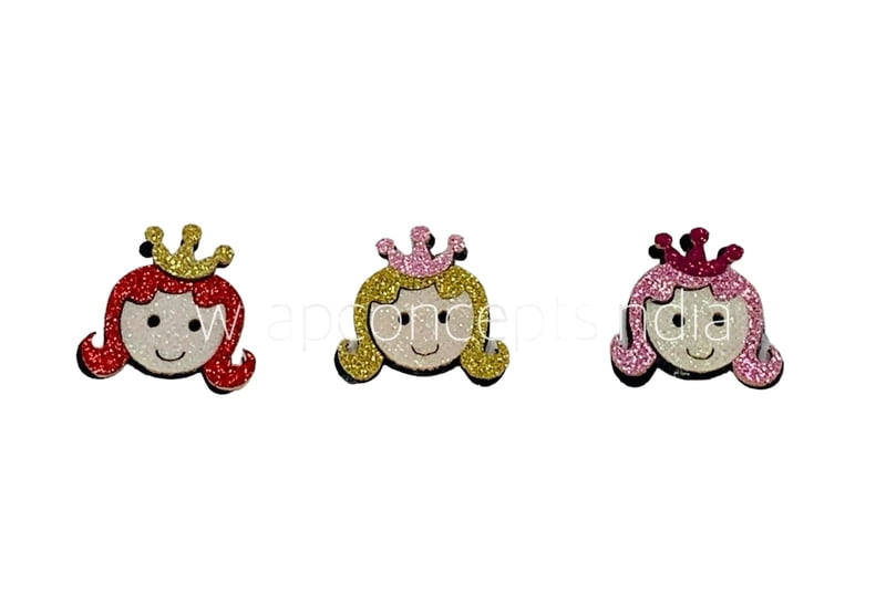 Queen Accessories - Red/Pink/Gold