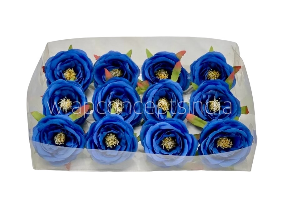 Indigo Camellia Flower
