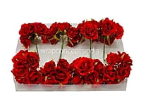 Deep Red Small Roses