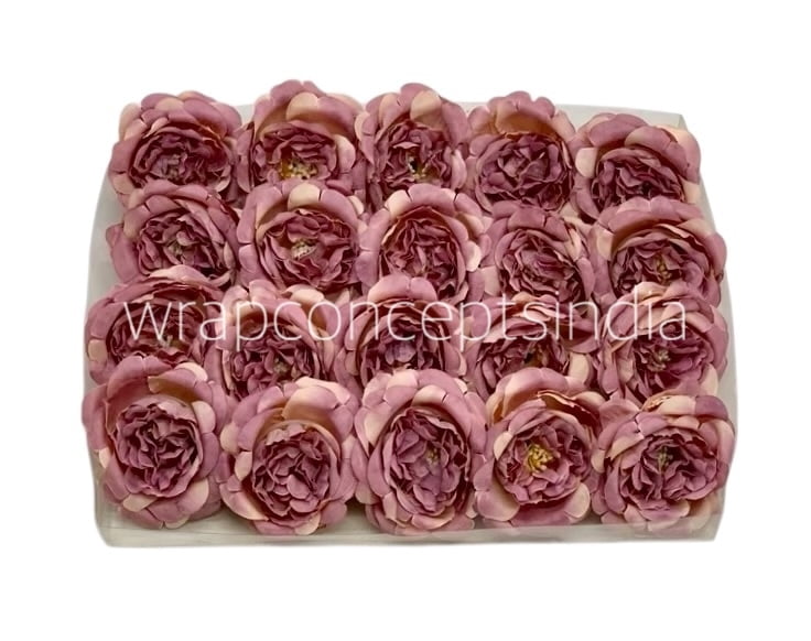 Purple with Cream Smalll Ornate