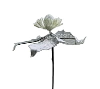 Medium Flower with Glitter Edges