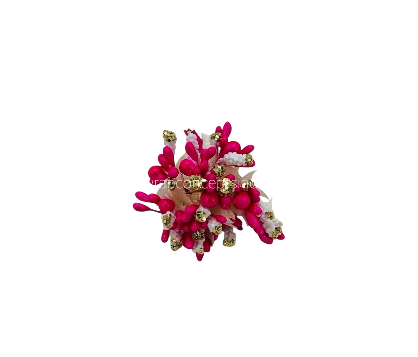 Fuchsia & Glitter Gold Pollens