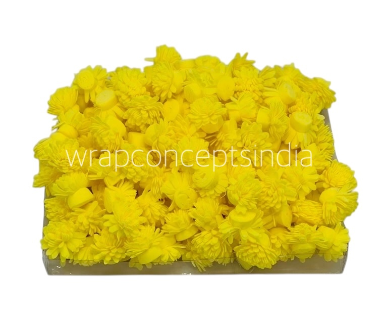 Yellow Foam Carnation