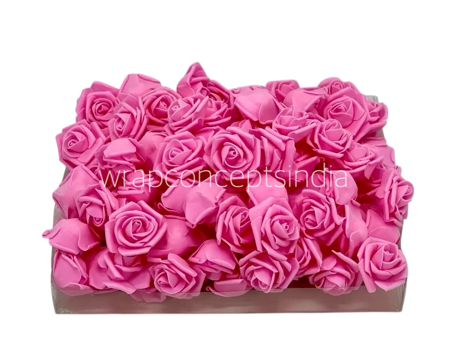 Pink Medium Foam Rose