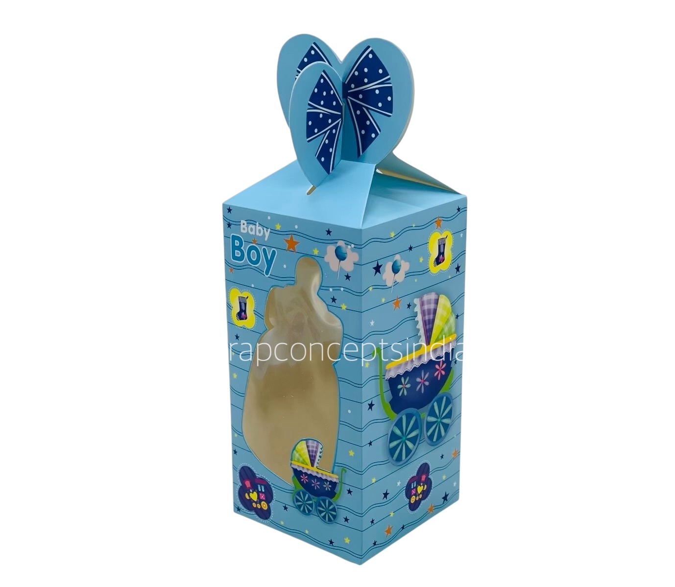Big Baby Boy/Girl Foldable Paper Gift Box
