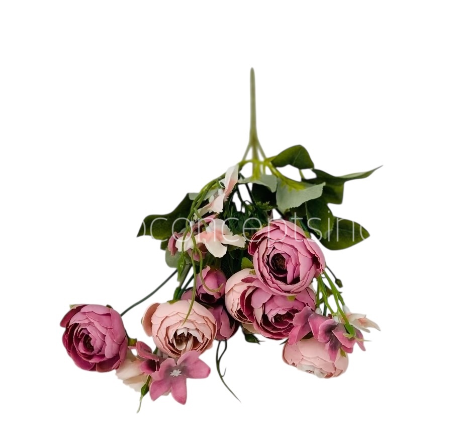 Peonies & Small Flower Bunch Peonies & Small Flower Bunch