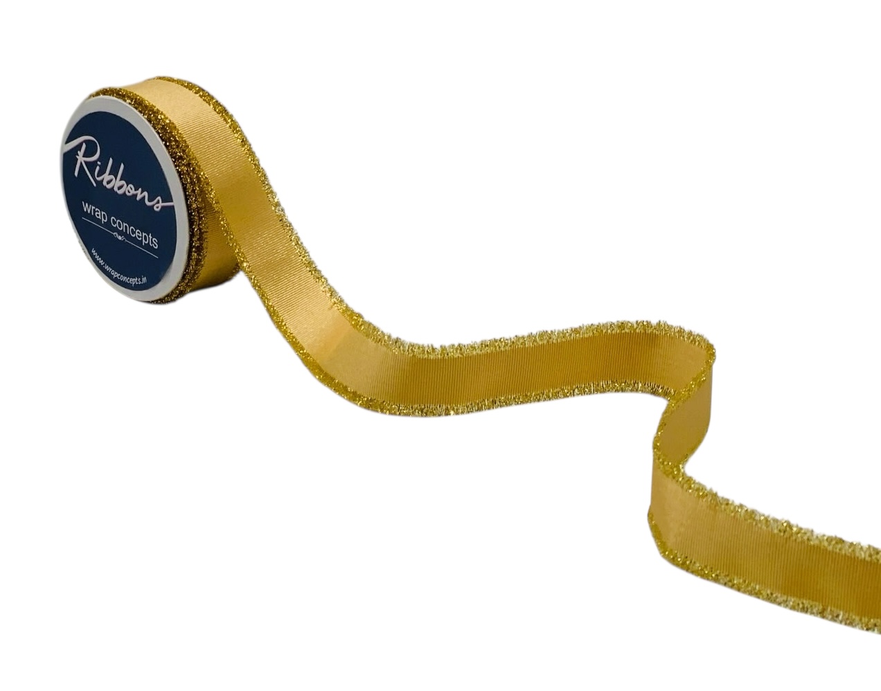 Grosgrain With Tinsel Edges