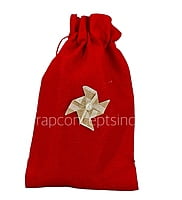 Fan shaped flower with Pearl - Beige & White