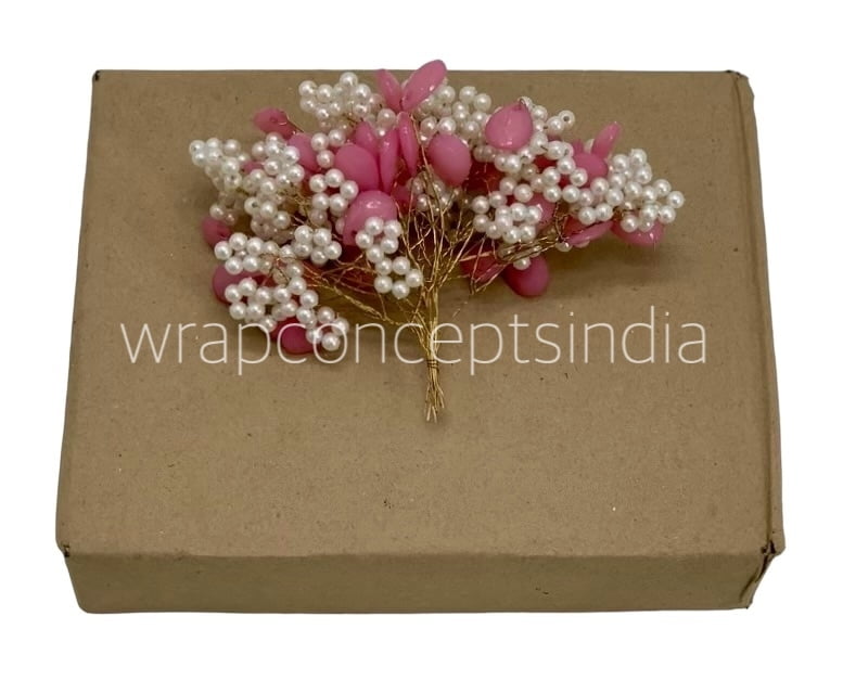 Soft Pink Pearl Flower Add-on Stick