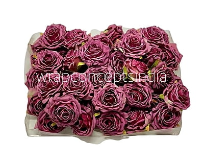 Dusky Mauve Small Roses