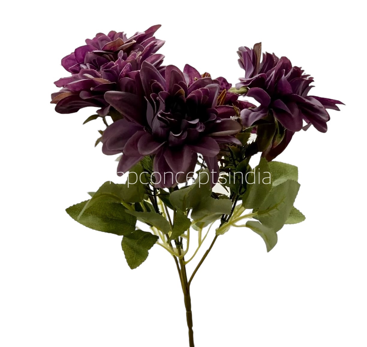 Blue & Green Small Carnation Bunch