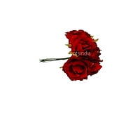 Deep Red Small Roses