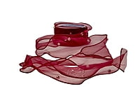 Sheer Ribbon with Pearls