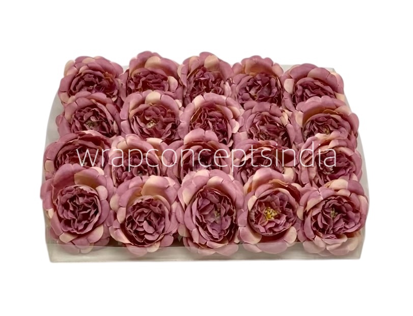 Purple with Cream Smalll Ornate