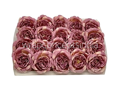 Purple with Cream Smalll Ornate