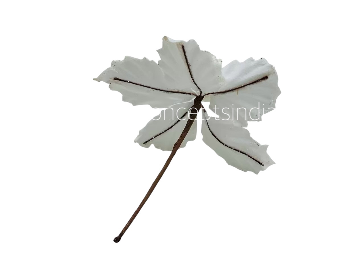 Medium Flower with Glitter Edges