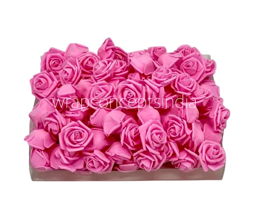 Pink Medium Foam Rose