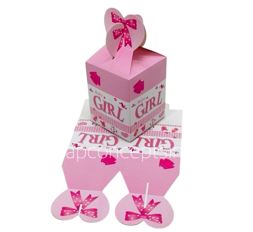 Boy/Girl Foldable Paper Gift Box